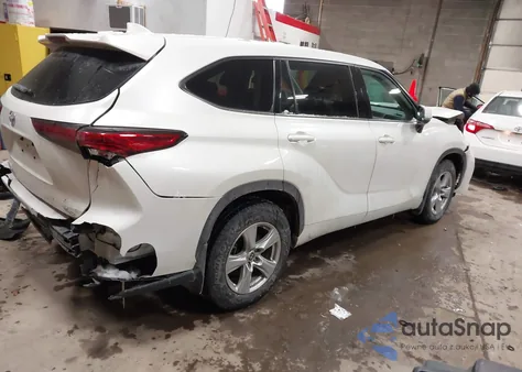 2021 Toyota Highlander L from USA, damaged, VIN 5TDCZRBH5MS065939
